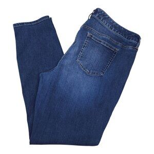 Torrid Premium Skinny Jeans Womens 18R Blue Denim Stretch Cotton Blend